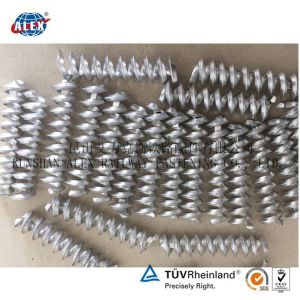 Aluminum Coil and Wedge Used with Railway Screw Spike